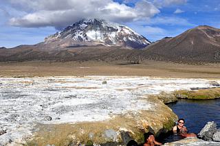 Vulkane im Hochland von Bolivien